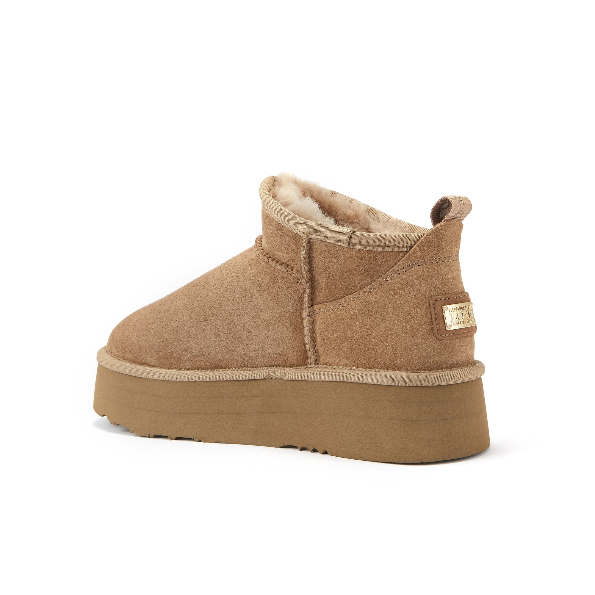 COSY ULTRA SHORT PLATFOAM TAUPE - Australia Luxe Collective