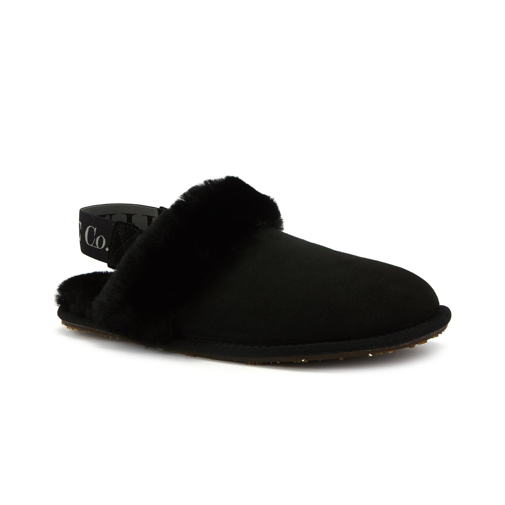 MULE SLINGBACK BLACK - Australia Luxe Collective