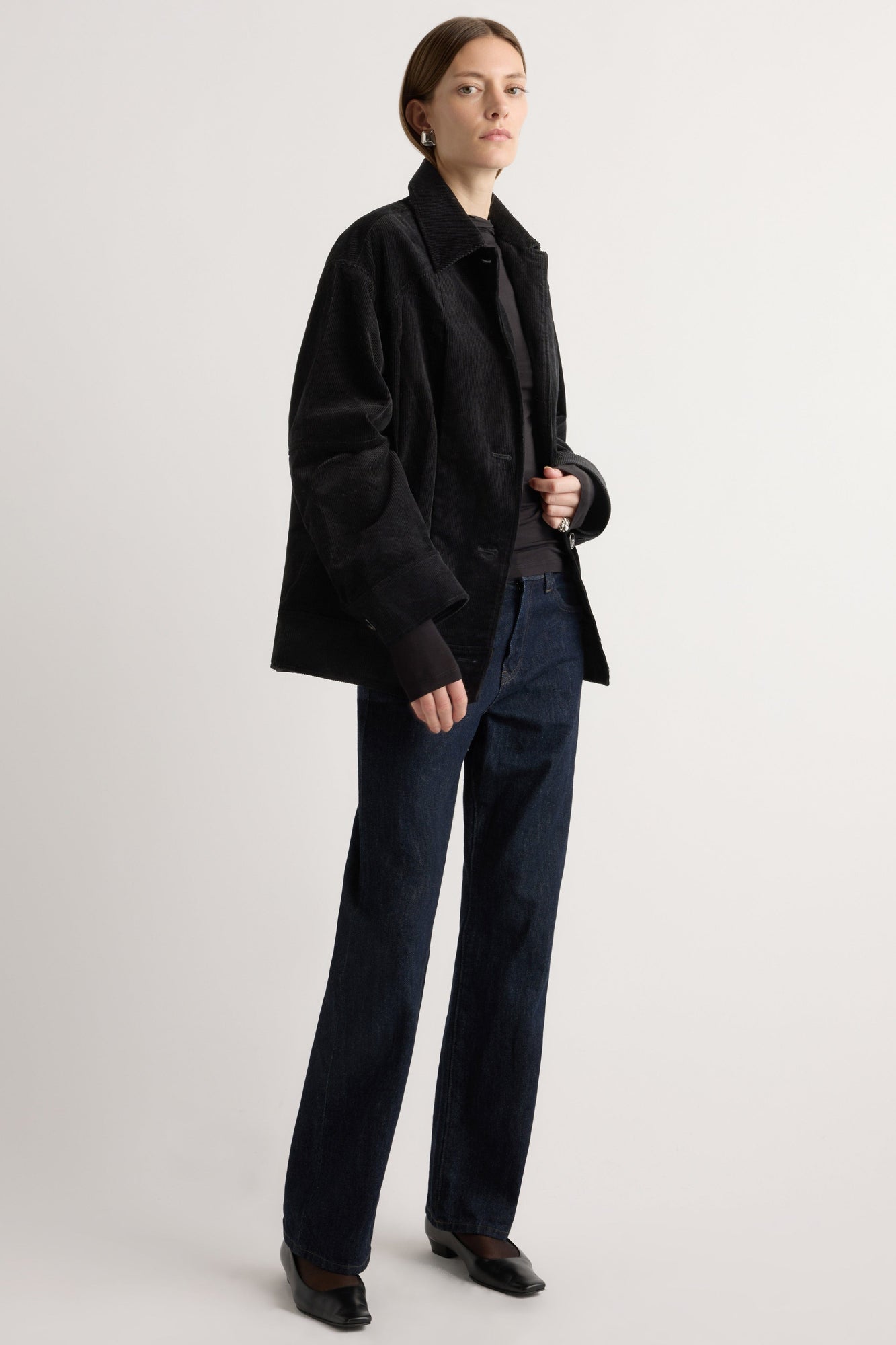 Marije | Barry Corduroy Button Jacket in Size Small