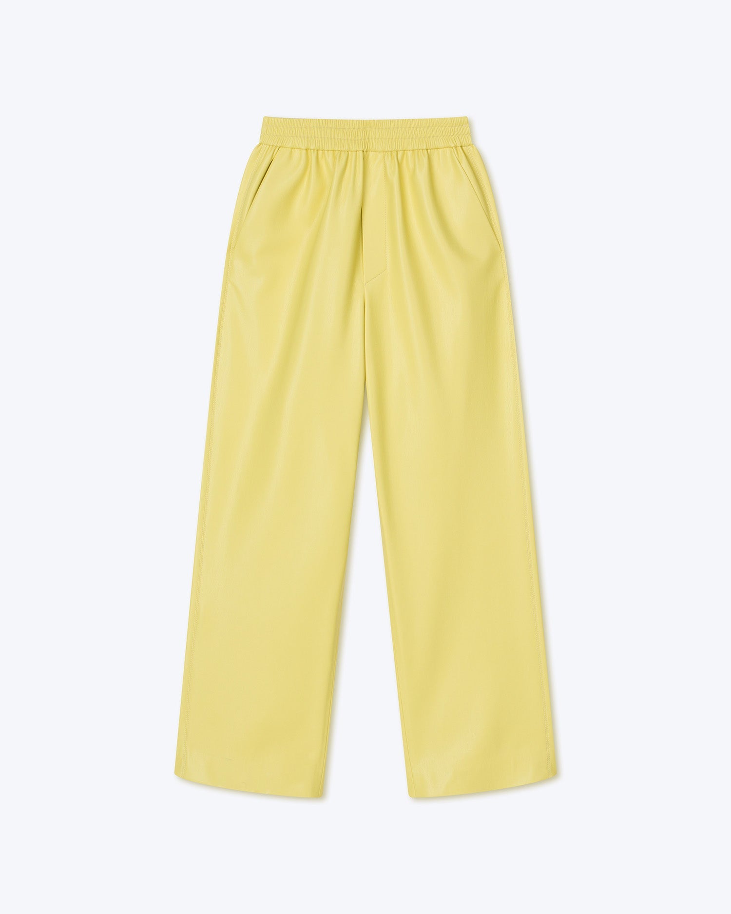 Lorca Saleokobor Alt-Leather Pants | Yellow