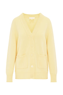 Applene Cashmere Cardigan | Limoncello