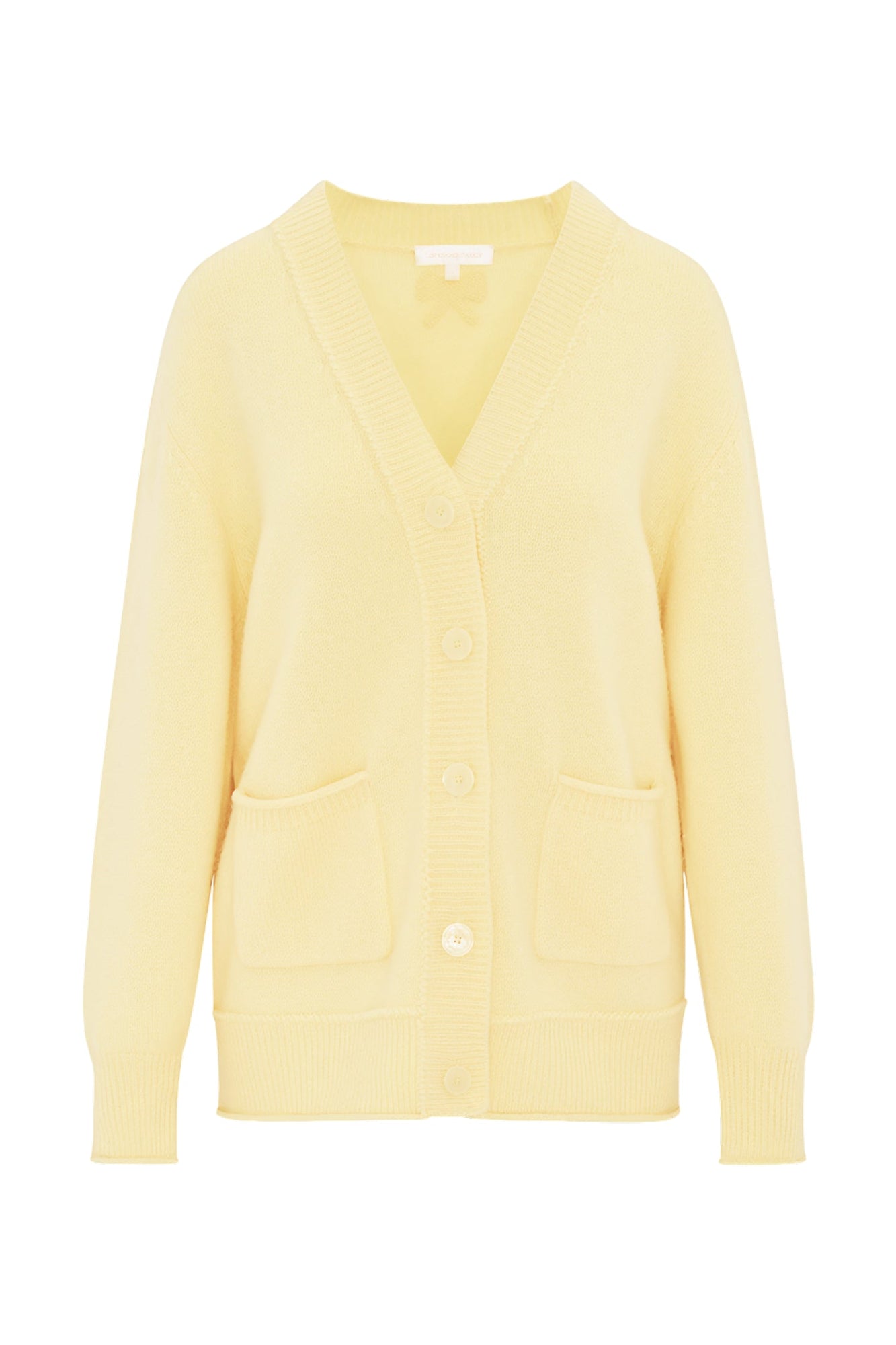 Applene Cashmere Cardigan | Limoncello