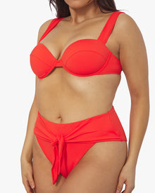 Riviera Bikini Bottom | Spicy Orange