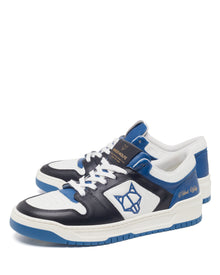 Mens | CM-01 Combo Leather Sneaker | Blue