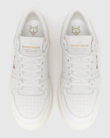Mens | CM-01 Leather Sneaker | Triple White
