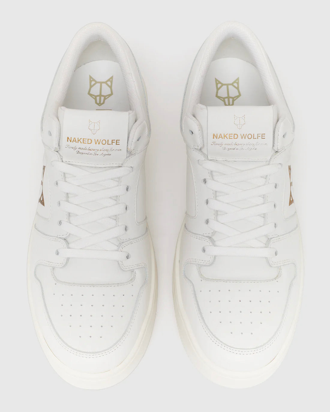 Mens | CM-01 Leather Sneaker | Triple White