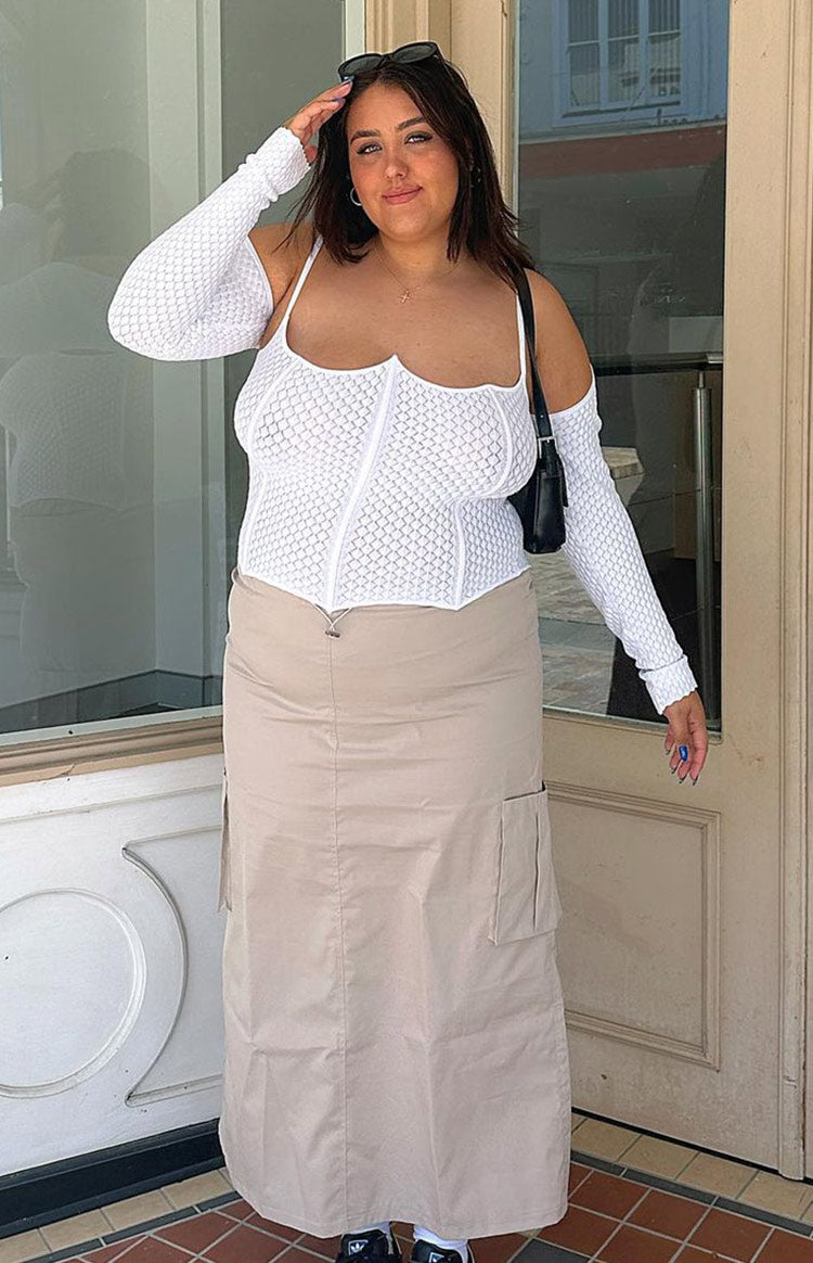 Isla Corset | White