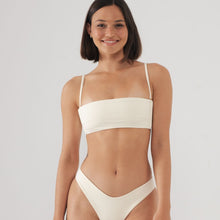 Summer Bikini Top | Cream Rib