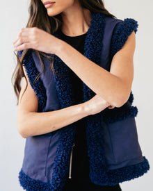 Reversible Vest | Navy