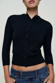 Womens | Emelie Wool Cardigan | Black