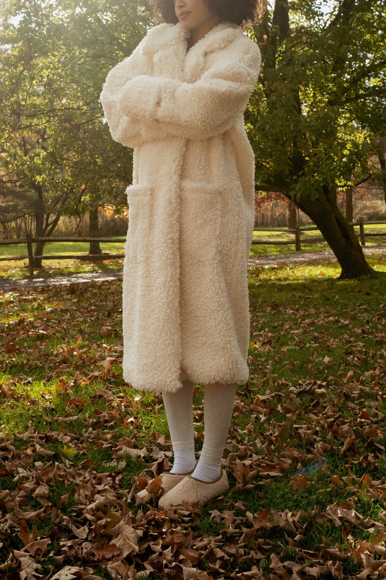 Collar Coatigan | Ivory