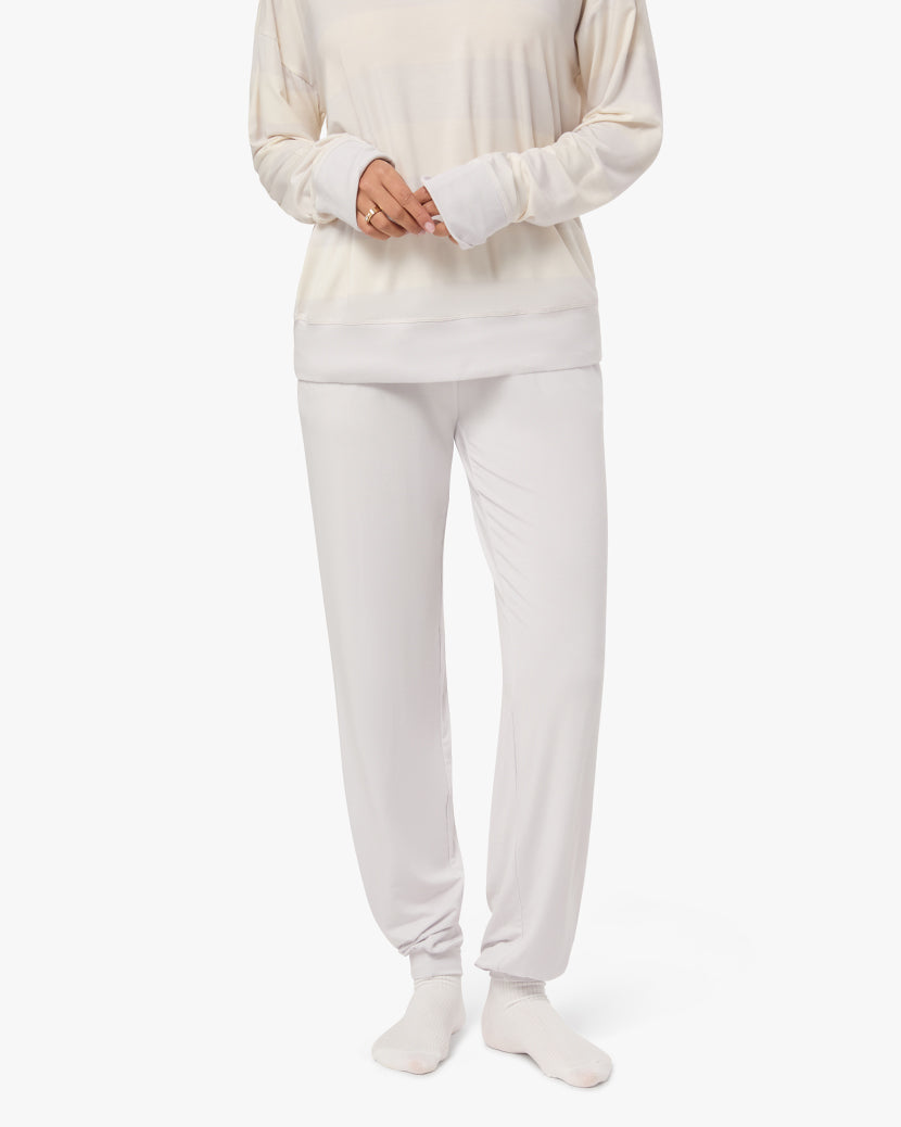 Low Rise Joggers | Cloud Grey