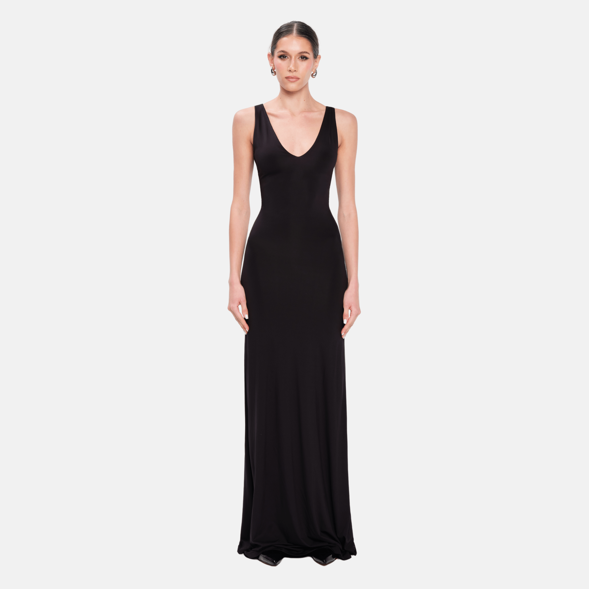 OW Collection FLORENCE Maxi Dress Dress 121 - Black