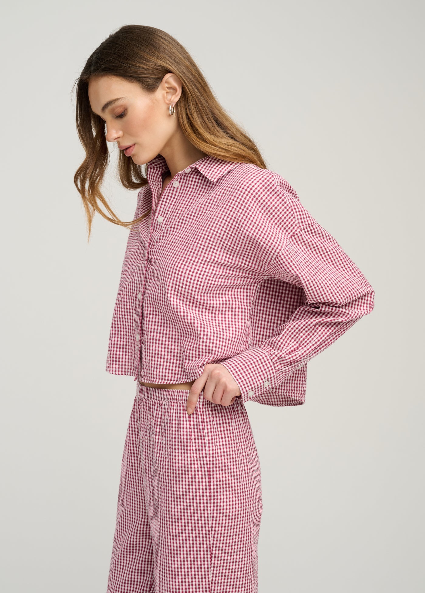 THE CROP EX-BOYFRIEND SHIRT