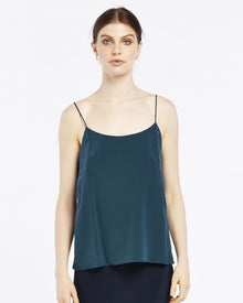 Ruby Round Neck Cami | Pine