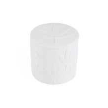 hashish ceramic candle white - details view