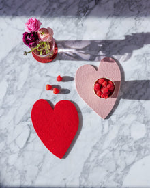 Merino Wool Heart Trivet