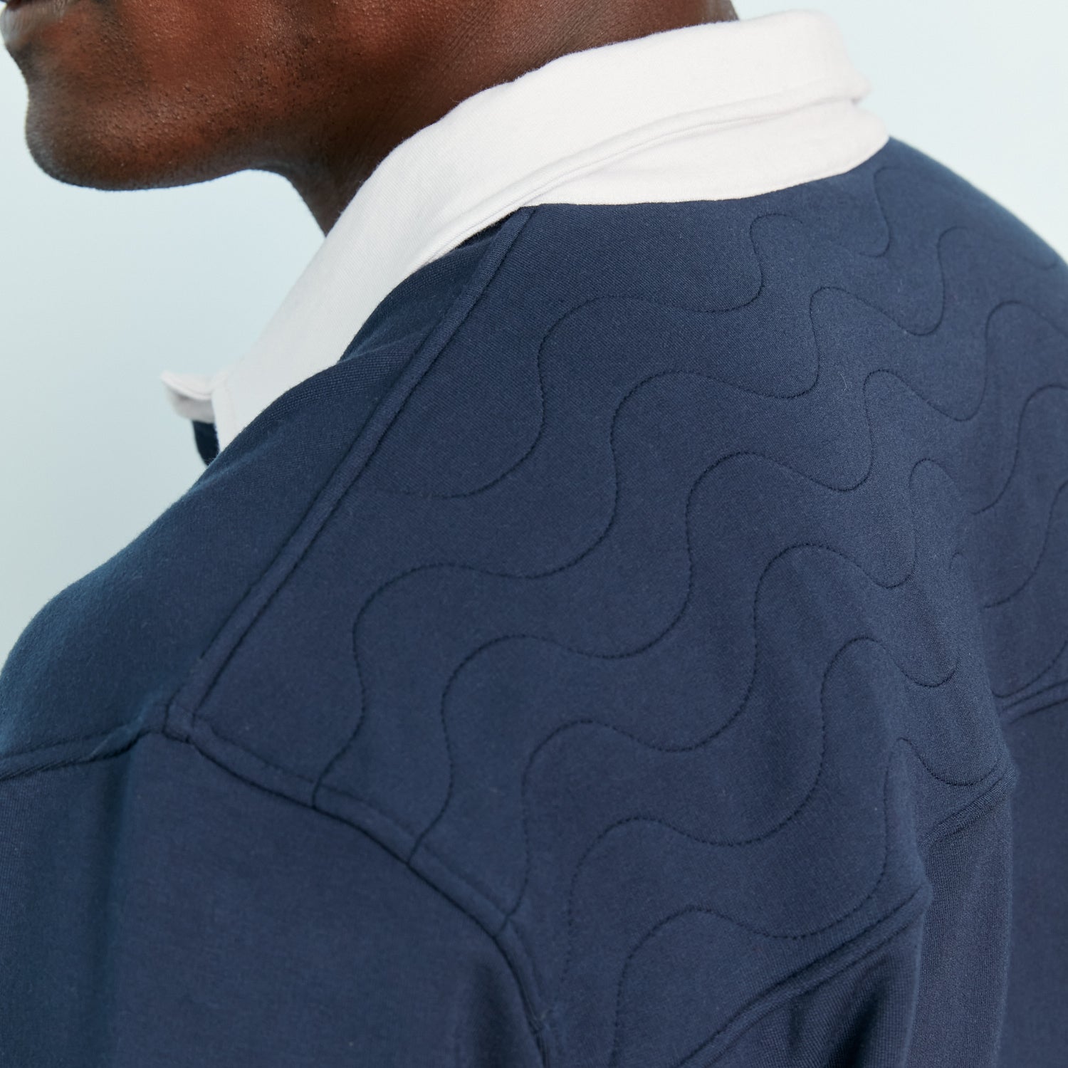 Hugby Rugby Pullover | Navy/White/Lavender
