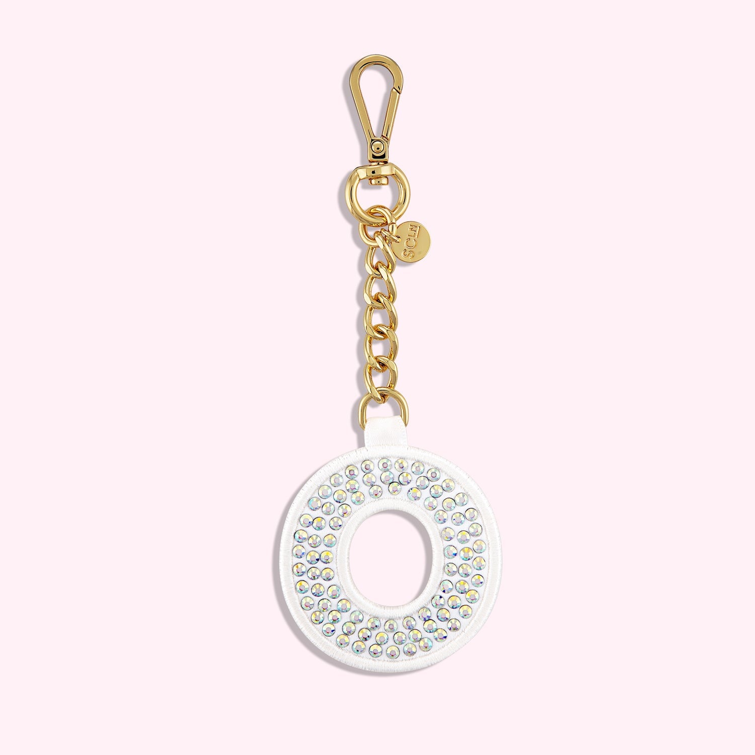 Sparkle Letter Bag Charm