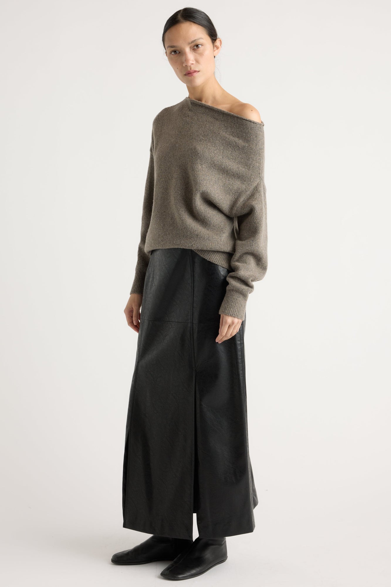 Charlotte | Iris Off-Shoulder Sweater in Size Small