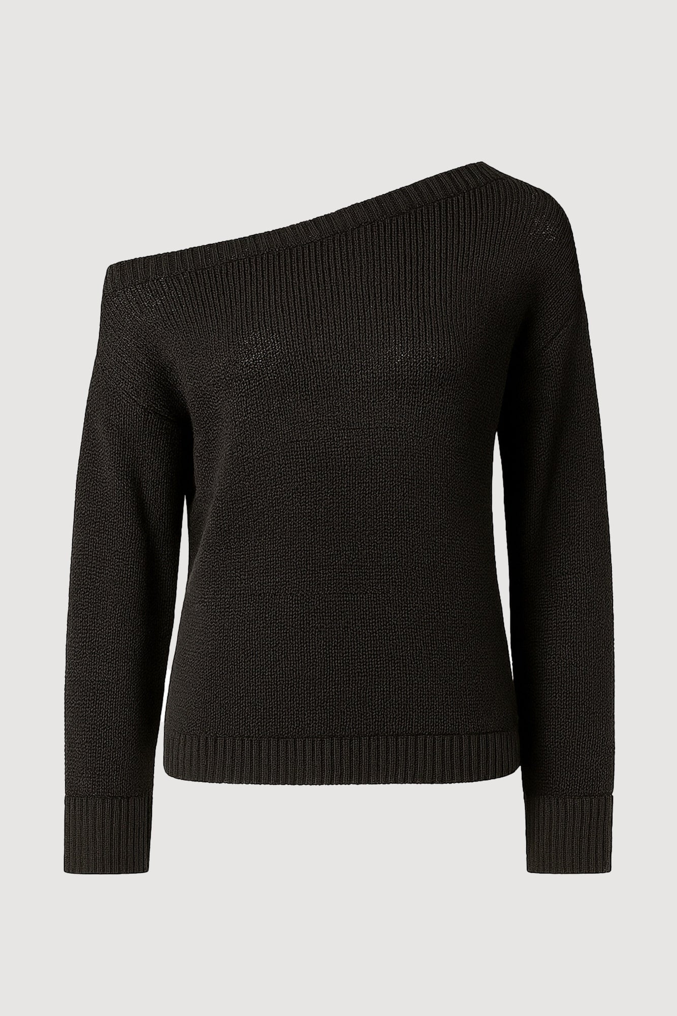 Renee | Issa Lightweight Off-Shoulder Sweater in Size Extra Small - Flat