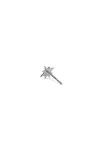 Jac+Jo Icon Starburst Studs | White Sapphire | 925 Rhodium Plated Sterling Silver