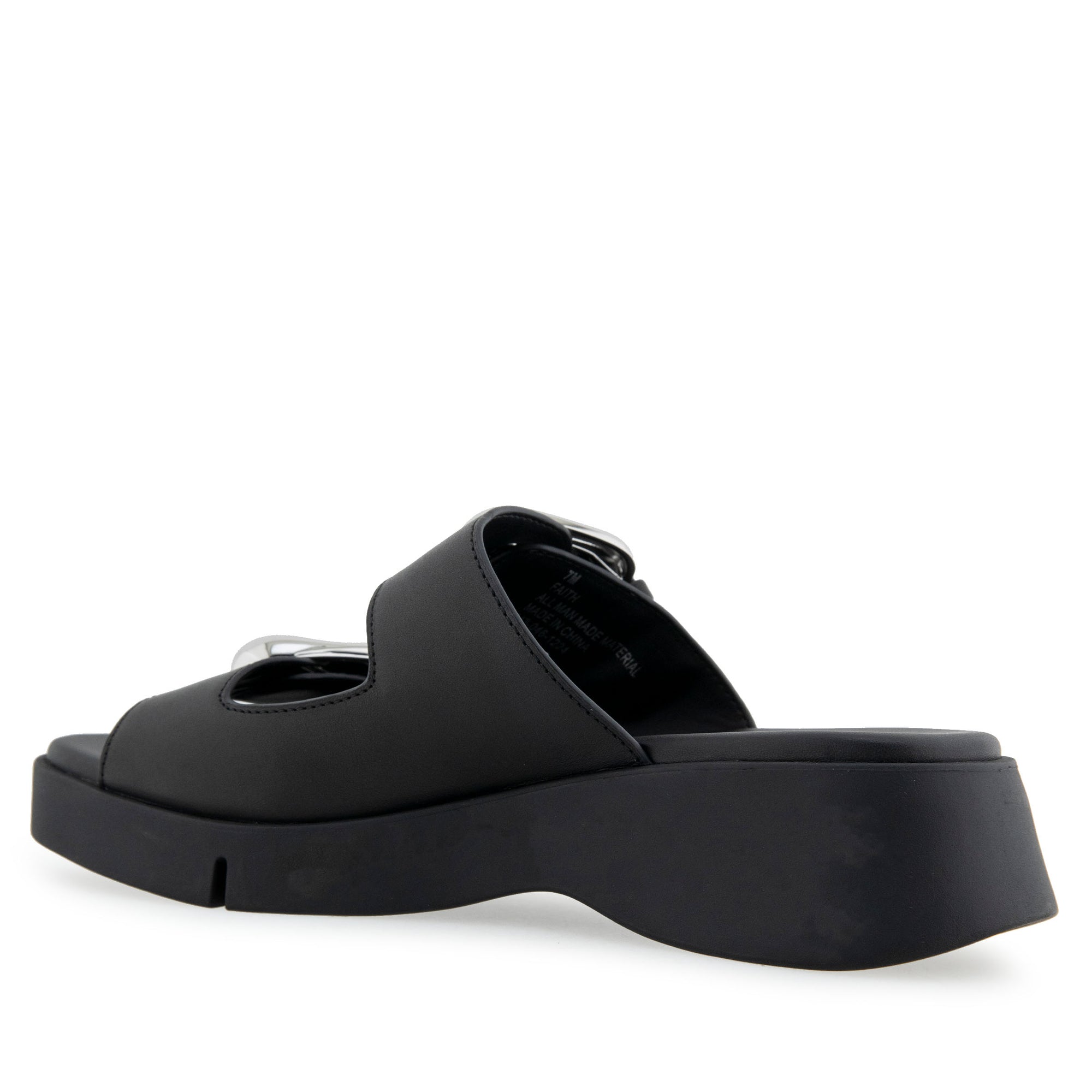 Faith Sandal Sport | Black Leather