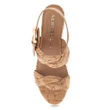 Camea Sandal Platform | Natural Cork