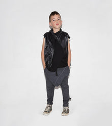 Kid | Nylon Vest | Black