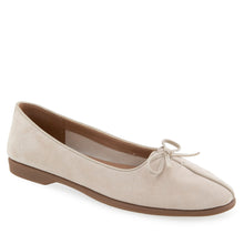 Novia Dress Flat | Stone Suede