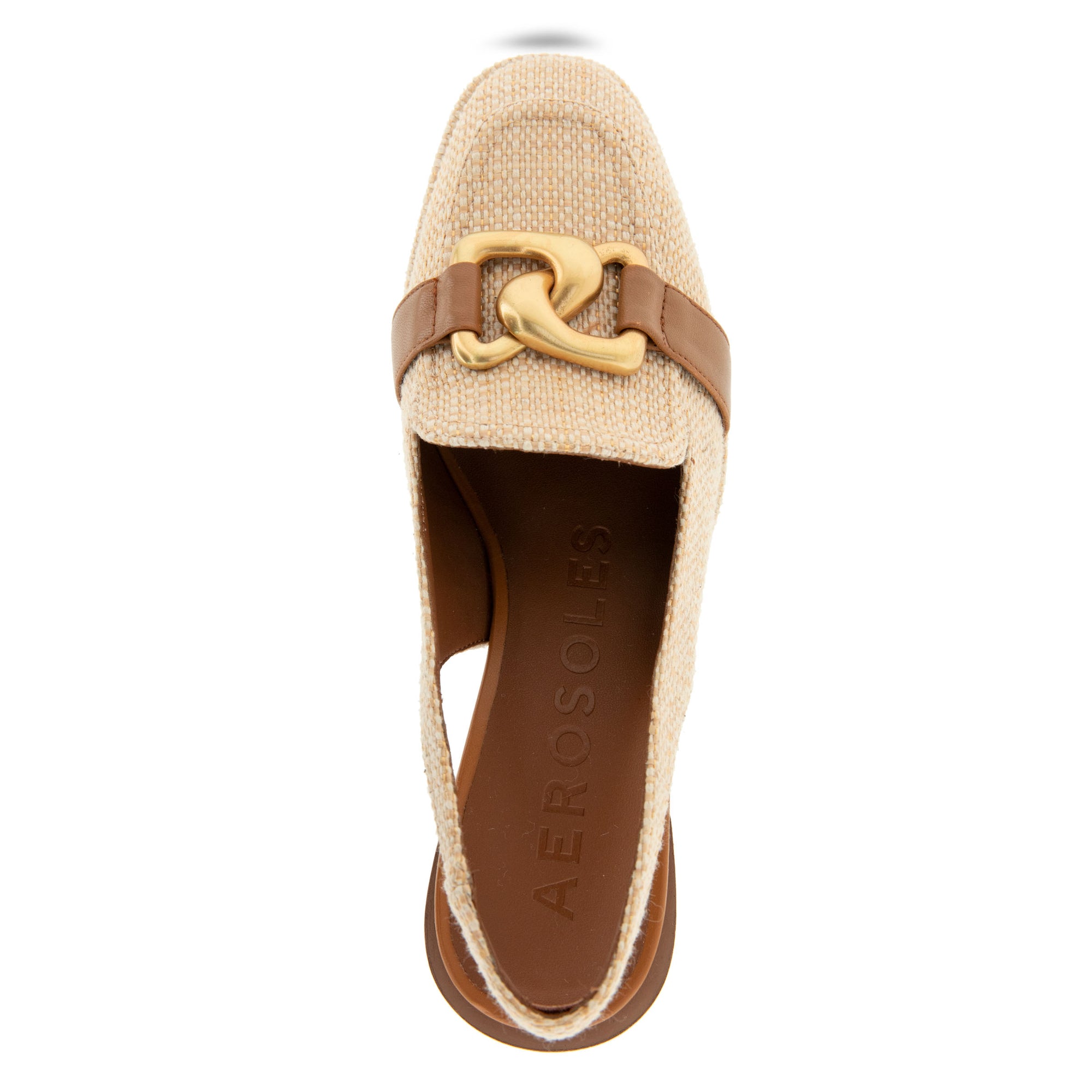 Allure Dress Slingback | Natural Raffia