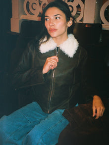 Shyla Jacket | Washed Brown