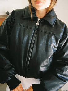 Raven Bomber Jacket | Black