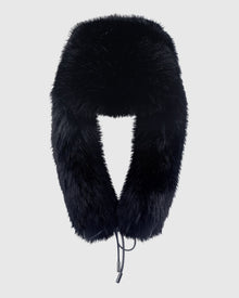 Fur-Free Fox (Faux Fur) Hat | Black