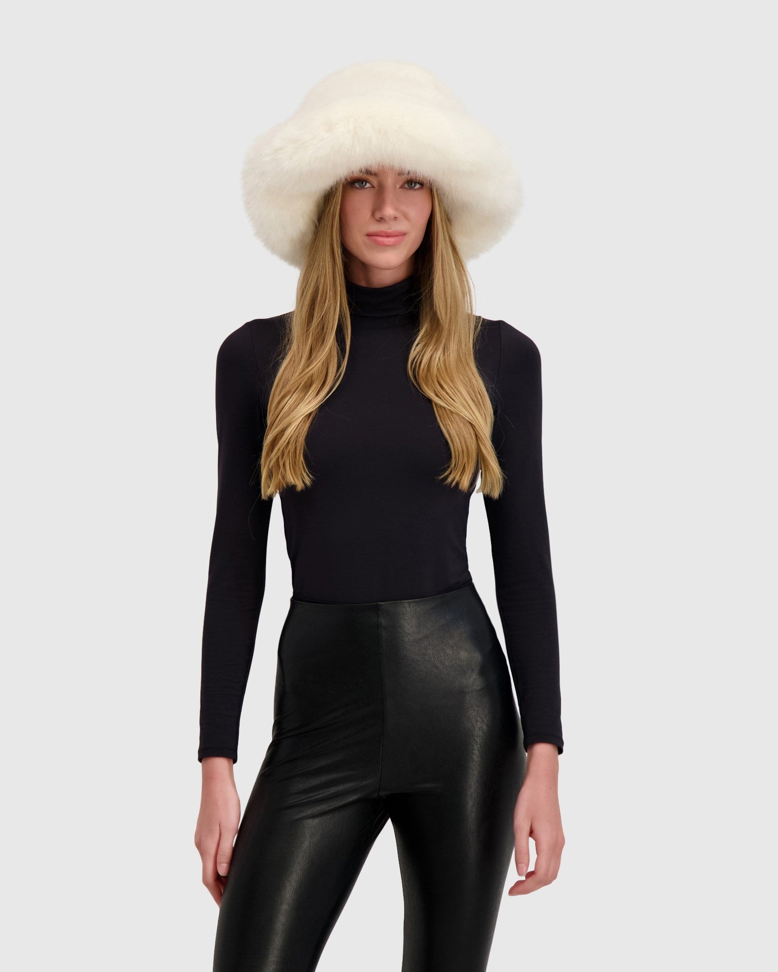 Fur-Free Fox (Faux Fur) Hat | Ivory