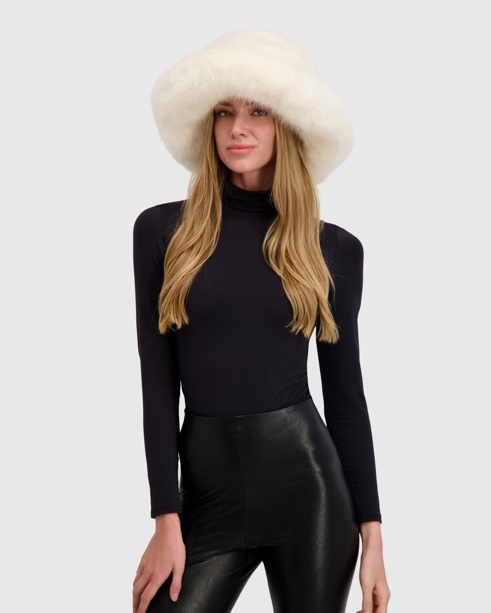 Fur-Free Fox (Faux Fur) Hat | Ivory