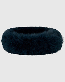 Fur-Free Fox (Faux Fur) Headband | Navy