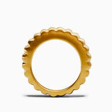 Coil Ring - Satin Finish | 18K Gold Plated