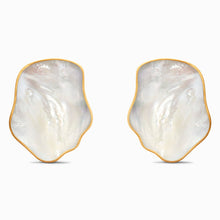 Wynona Earrings | 18K Gold Plated | Mother of Pearl