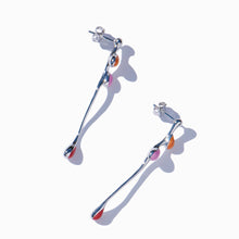 Boccioli Earrings | Silver | Multicolor