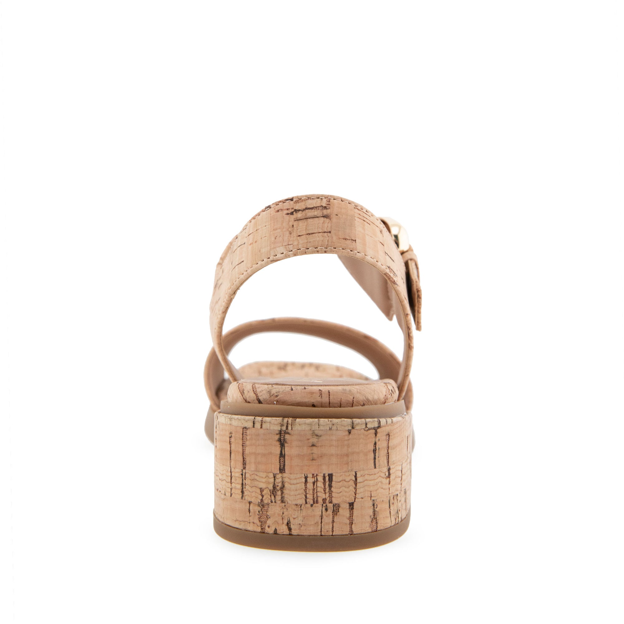 Dorian Sandal Block Heel | Natural Cork