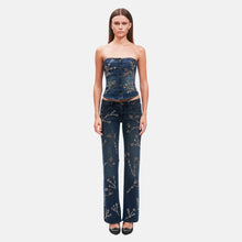 OW Collection NOVA Embellished Denim Jeans Jeans 205 - Dark Wash Denim