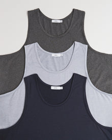Mens | Everyday Tank | Deep Indigo