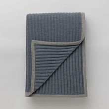 Rib Throw | Chambray