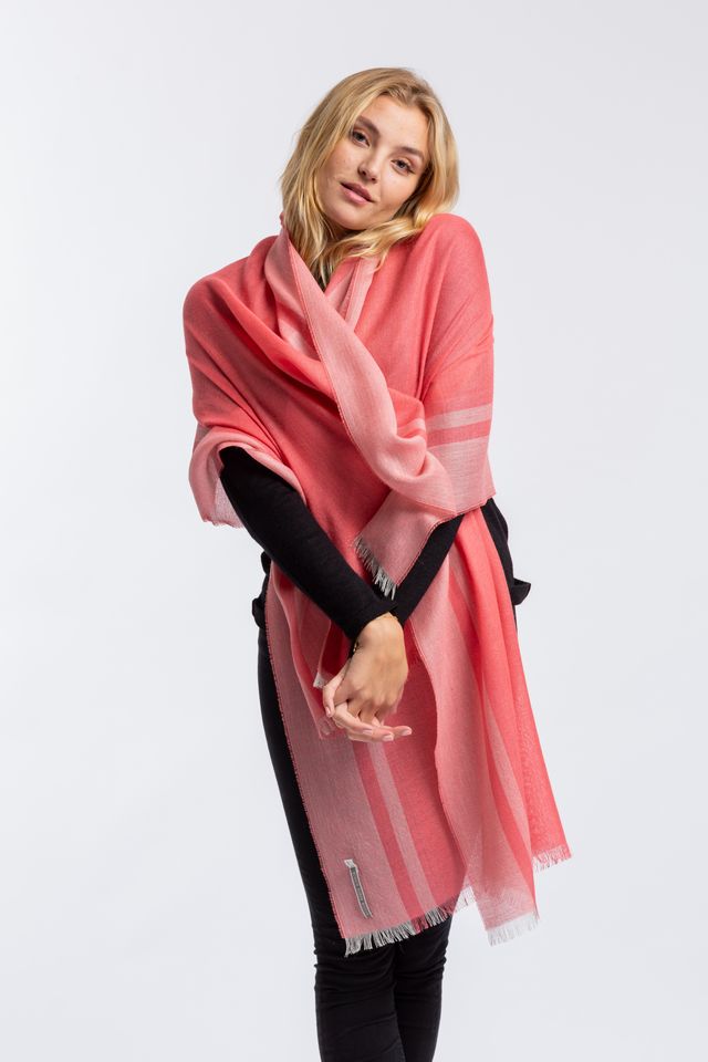 Unisex | Maui Wrap | Striped Coral