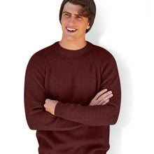Men | Crew Neck Sweater for Men | Maroon