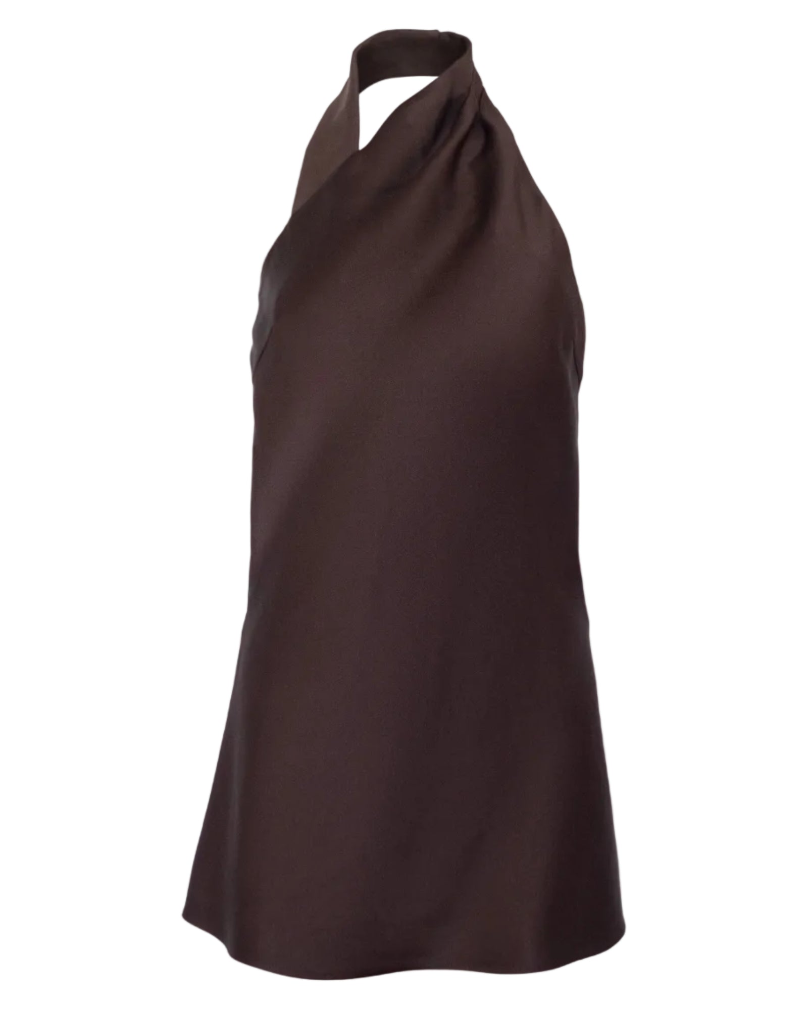 Bind Halter Top | Chocolate
