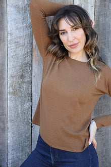 Women | Vicuna Boat Neck Sweater | Natural