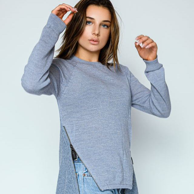Lea Zip | Chambray