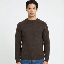 Crew Neck Sweater for Men | Chocolate